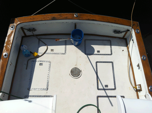 1965 Breuil Enterprise Sportfisherman Cockpit